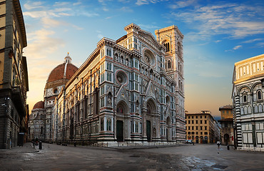 Image showing Florence at sunrise