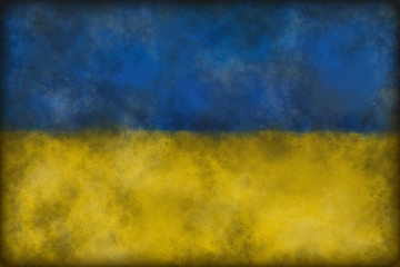 Image showing flag of the ukraine