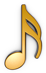 Image showing music note symbol