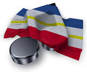 Image showing music note and flag of mecklenburg-vorpommern