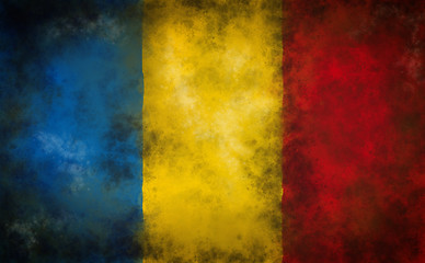 Image showing flag of romania