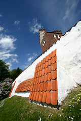 Image showing Tikøb church in 2015