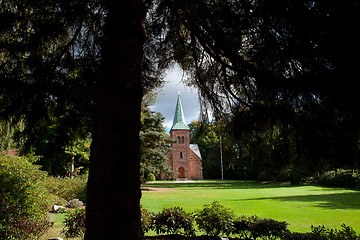 Image showing Vedbæk  church in Denmark