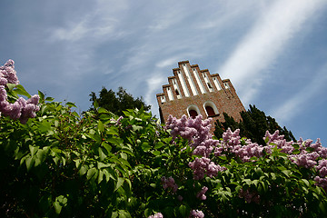 Image showing Tikøb church in 2015