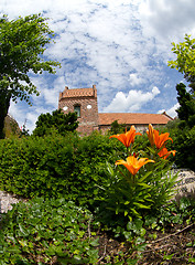 Image showing Farum church in Denmark