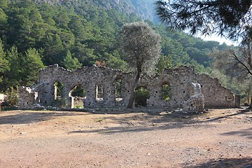 Image showing City of ancient Olympos