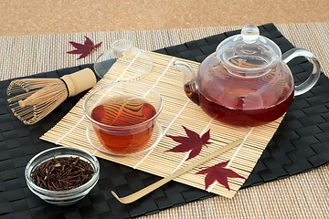 Image showing Japanese Kuchika Roasted Twig Tea