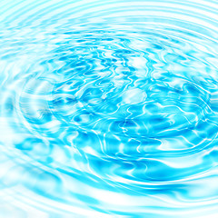 Image showing Abstract background with water ripples