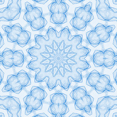 Image showing Blue abstract pattern