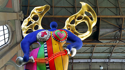 Image showing Guardian Angel, Main Station, Zurich HB, Switzerland