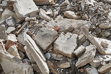 Image showing Pile of debris