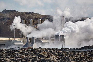 Image showing Geothermal power plant