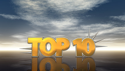 Image showing top 10