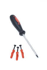 Image showing Red screwdriver