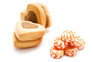 Image showing Cookie and candy