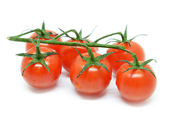 Image showing Red cherry tomato