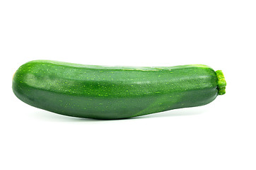 Image showing Zucchini or courgettes isolated 