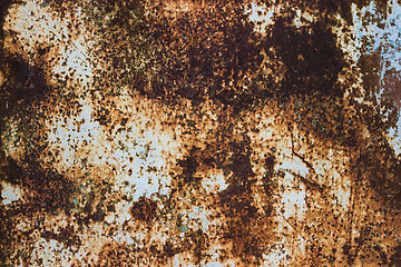 Image showing Rusty metal texture background.