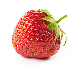 Image showing fresh red strawberry