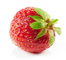 Image showing fresh red strawberry