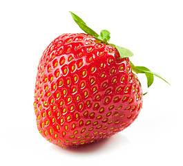 Image showing fresh red strawberry