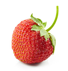 Image showing fresh red strawberry