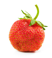 Image showing fresh red strawberry