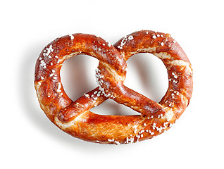 Image showing freshly baked pretzel