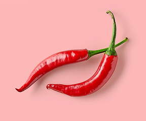 Image showing red hot chili pepper