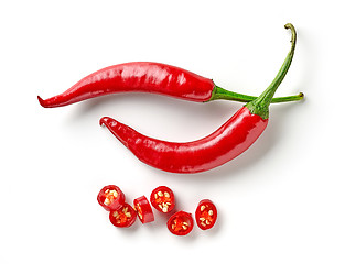 Image showing red hot chili pepper