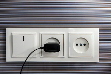 Image showing socket with recharging device
