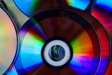 Image showing CD shiny background