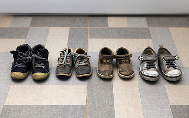 Image showing small dirty shoes