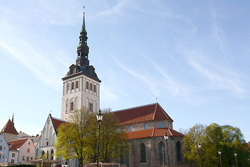 Image showing St Nicholas Church in Tallinn, Estonia