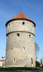 Image showing Kiek in de Kok artillery tower in Tallinn, Estonia