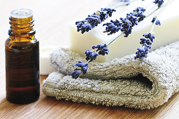 Image showing Lavender soap