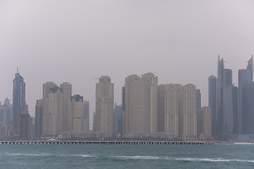 Image showing Panorama Dubai city UAE