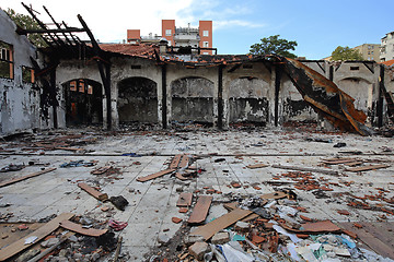 Image showing Factory Damage Debris