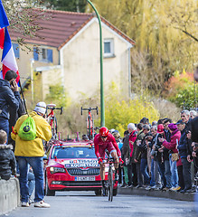 Image showing The Cyclist Pavel Kochetkov - Paris-Nice 2016