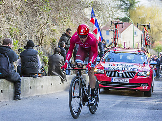 Image showing The Cyclist Pavel Kochetkov - Paris-Nice 2016