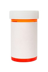 Image showing Bottle with pills