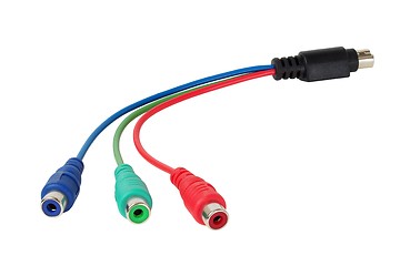 Image showing RGB video cable