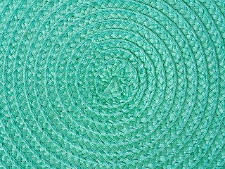 Image showing Green spiral background