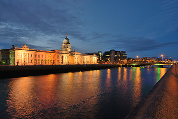 Image showing Custom House Dublin Ireland