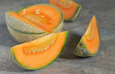 Image showing Fresh honeydew melon 