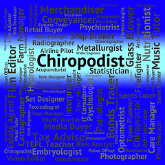 Image showing Chiropodist Job Indicates Feet Doctor And Recruitment