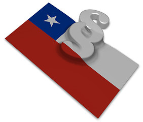 Image showing flag of chile and paragraph