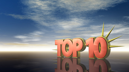 Image showing top 10