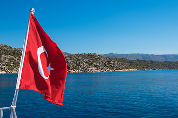 Image showing ancient city on the Kekova