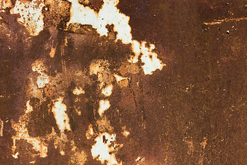 Image showing Rusty metal texture background.